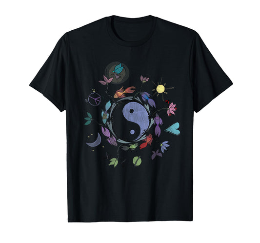 Ying Yang Shirt, Tai Chi T Shirt Design T-Shirt