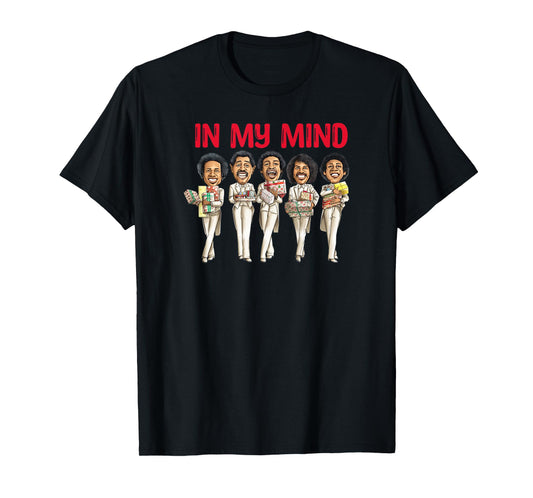 Funny Christmas Temptations in my mind silent night T-Shirt