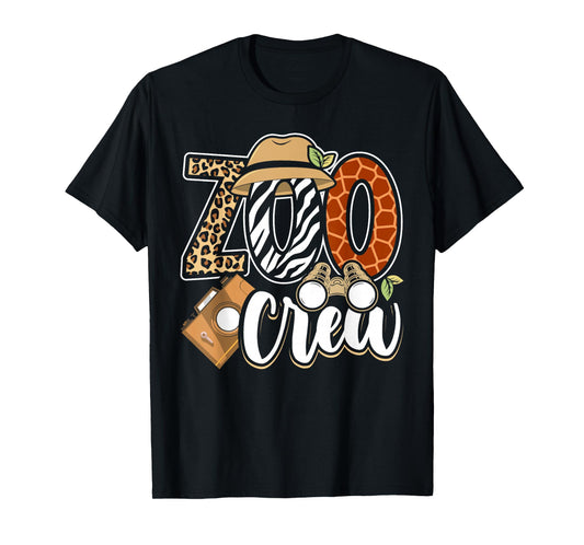 Zoo Crew Leonard Safari Animal Kingdom Zoo Keeper Kids T-Shirt
