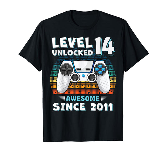 14 Year Old BDay Decorations Son Boy 14yr 2011 14th Birthday T-Shirt