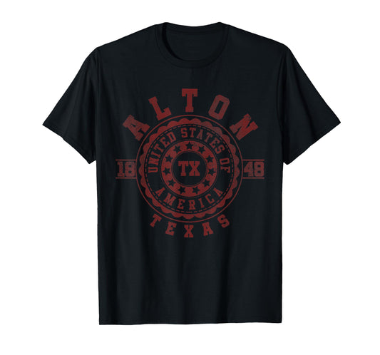 Alton TX | Texas | Vintage City Apparels T-Shirt