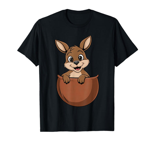 Adorable Kangaroo Pouch Ideal for Costumes T-Shirt