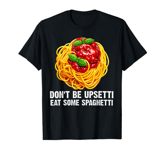 Best Spaghetti Design For Men Women Kids Italian Pasta Lover T-Shirt