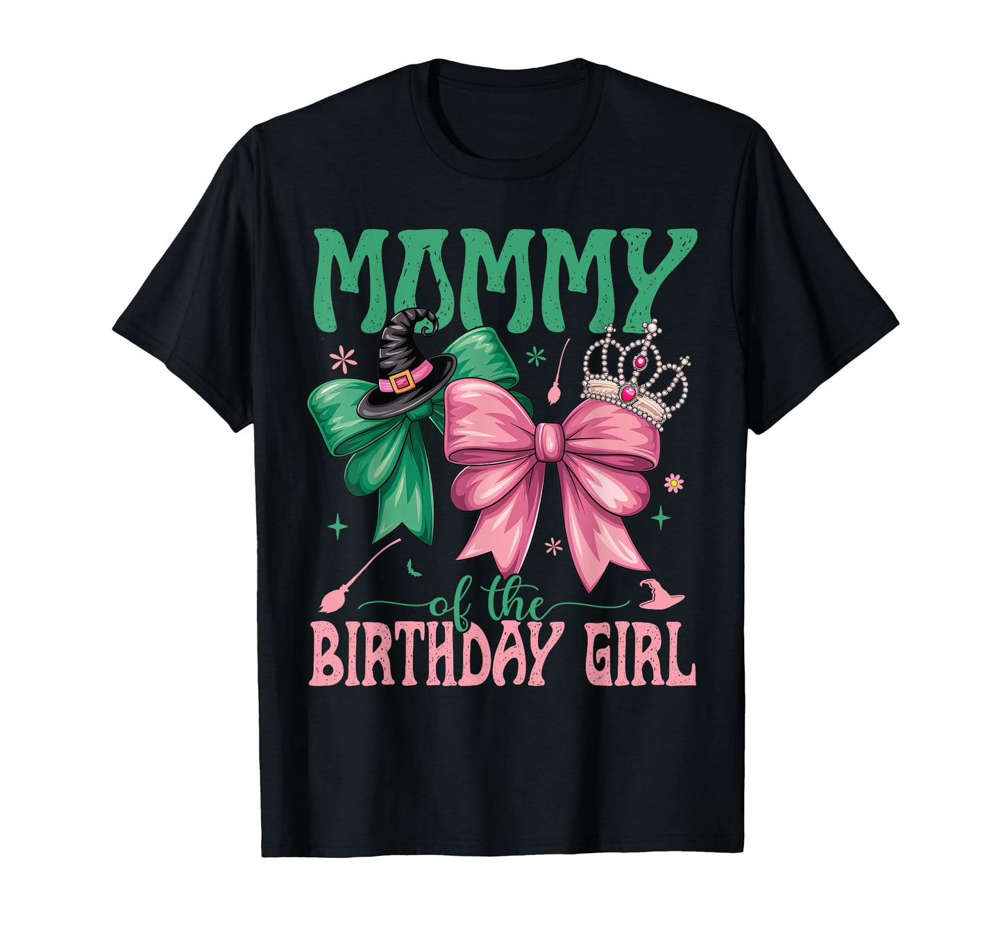 Mommy Of The Birthday Girl Matching Witch Family Bday Part T-Shirt