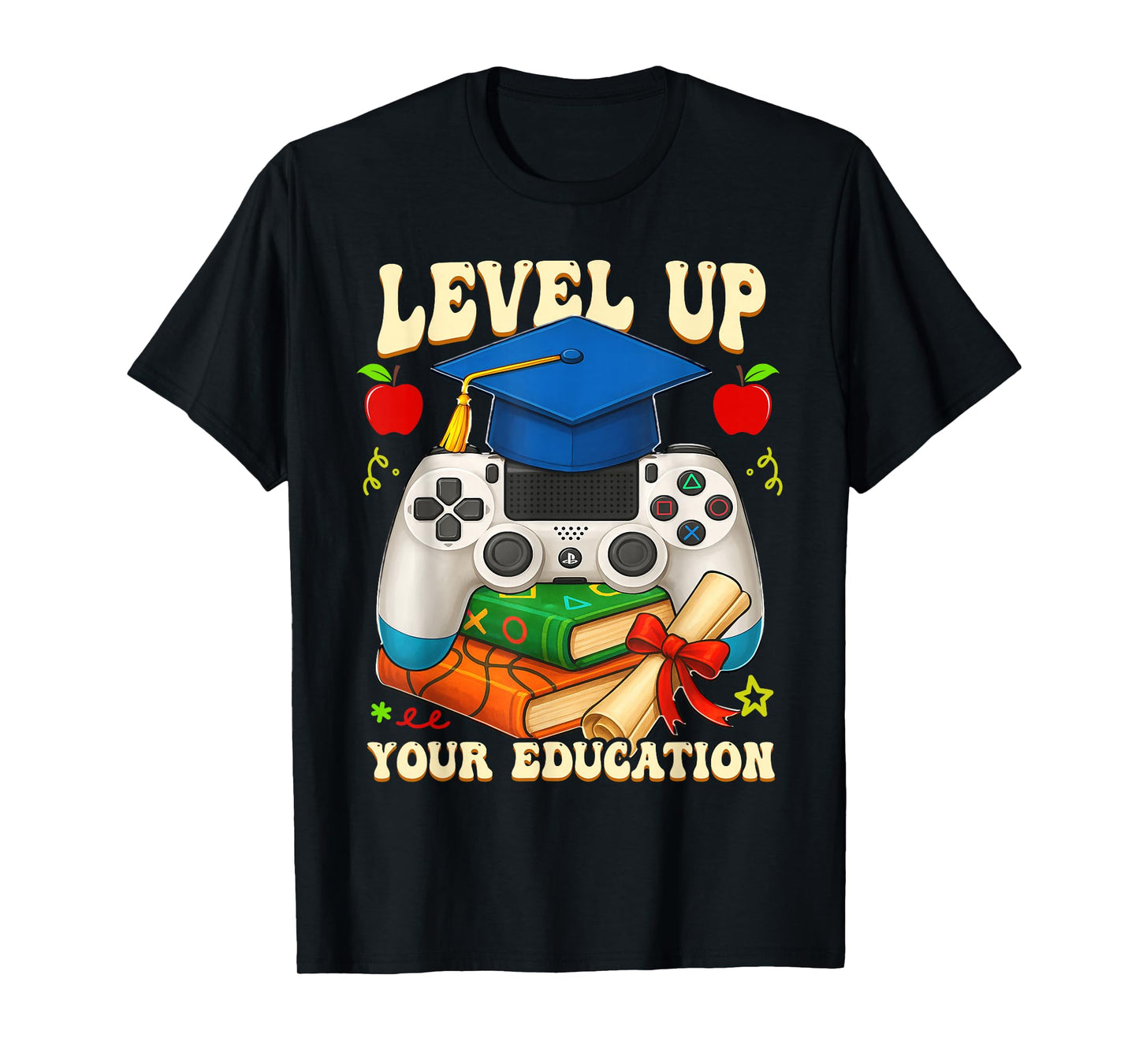 Level Up Your Education Gaming Inspired Teacher Gamers T-Shirt