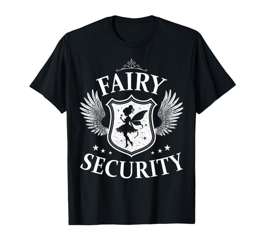 Fairy Security Protection Kids Men Women T-Shirt