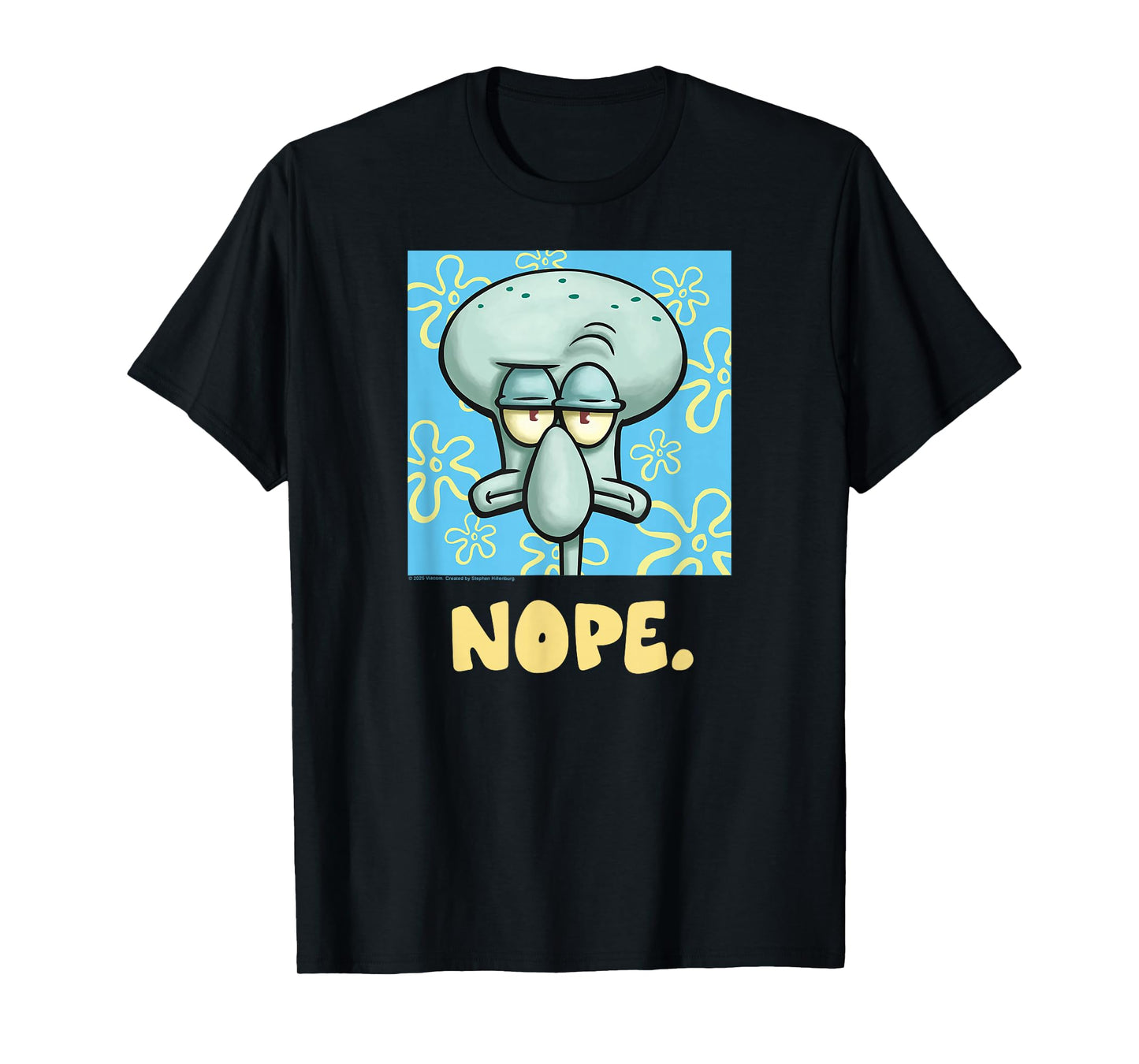 SpongeBob SquarePants - Squidward NOPE T-Shirt