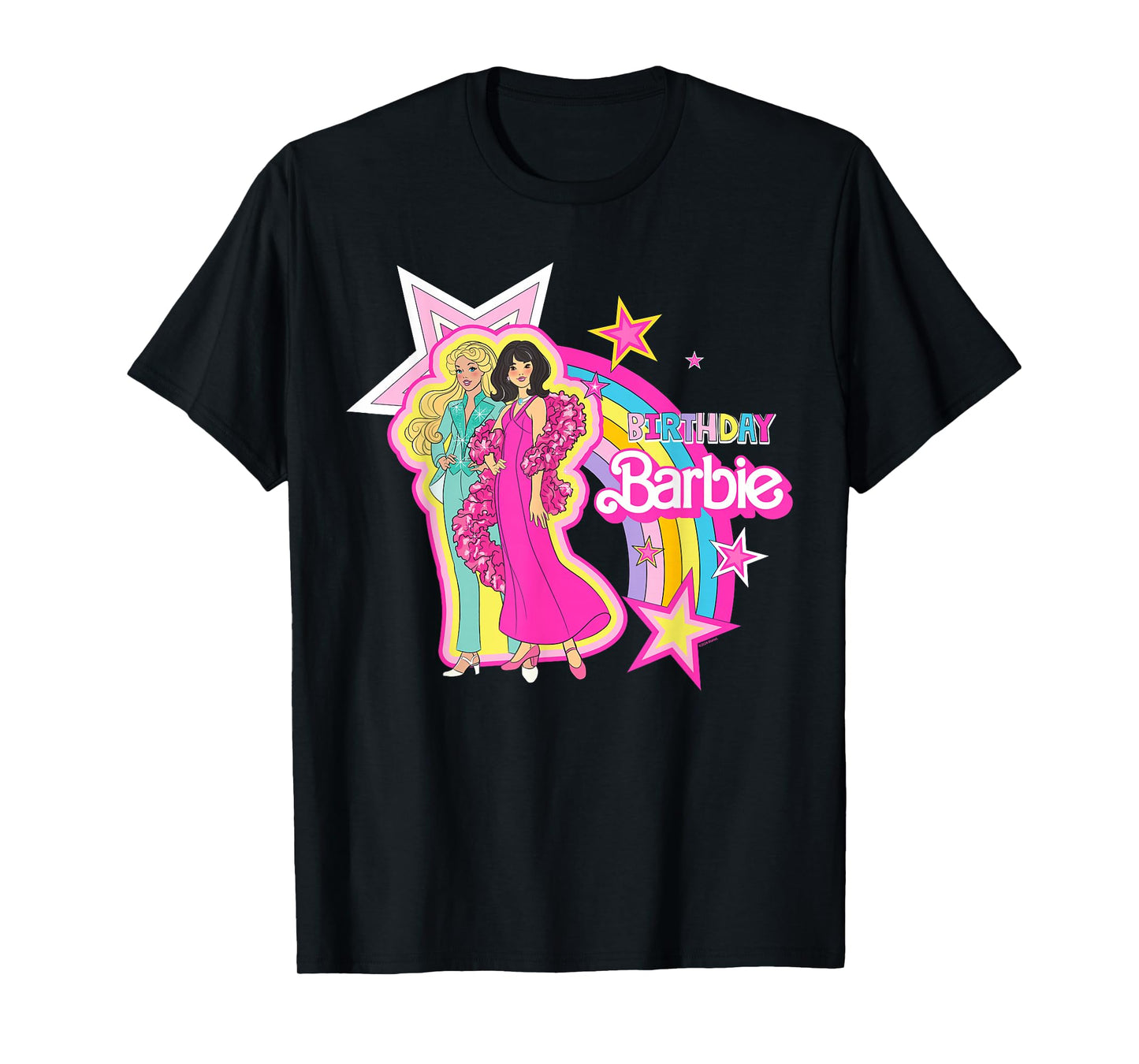 Barbie - Birthday Barbie Rainbow T-Shirt
