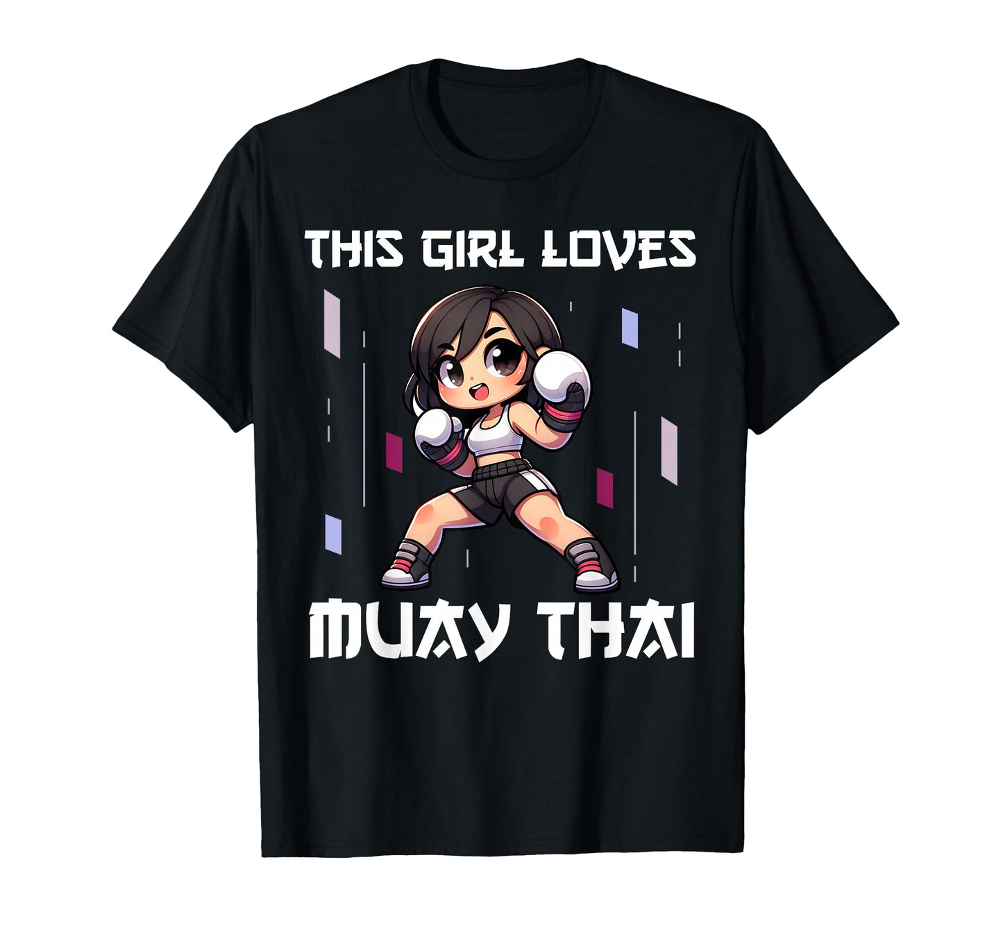 This Girl Loves Muay Thai, Funny Muay Thai, Girls Kids T-Shirt