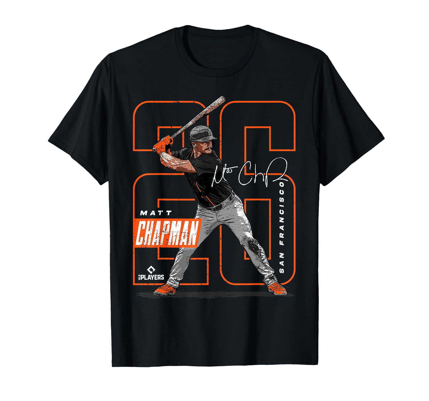 Matt Chapman | San Francisco MLB Baseball Players| MLBMC201M T-Shirt