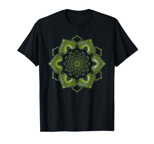 Lotus Mandala Sacred Geometry T-Shirt