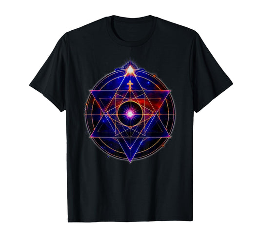 Christ Consciousness Symbol Esoteric Meditation Yoga Gnostic T-Shirt