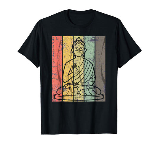 Buddha Meditation Shirt Let It Go and Breathe Shirt Gift T-Shirt