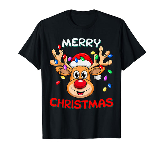 Reindeer Merry Christmas T-Shirt