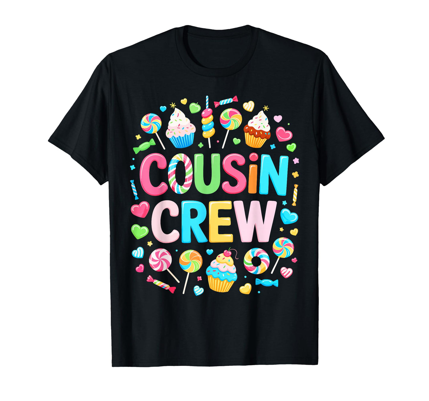 Cousin Crew Shirt Adults Kids Matching Cousin Giving T-Shirt