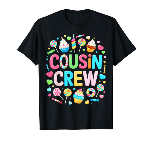 Cousin Crew Shirt Adults Kids Matching Cousin Giving T-Shirt