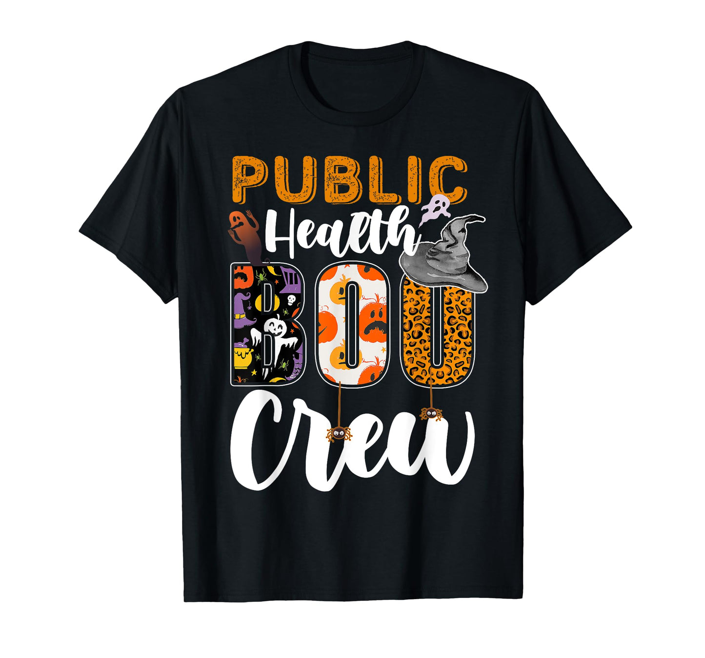 Public Health Boo Crew Halloween Matching Nurse T-Shirt