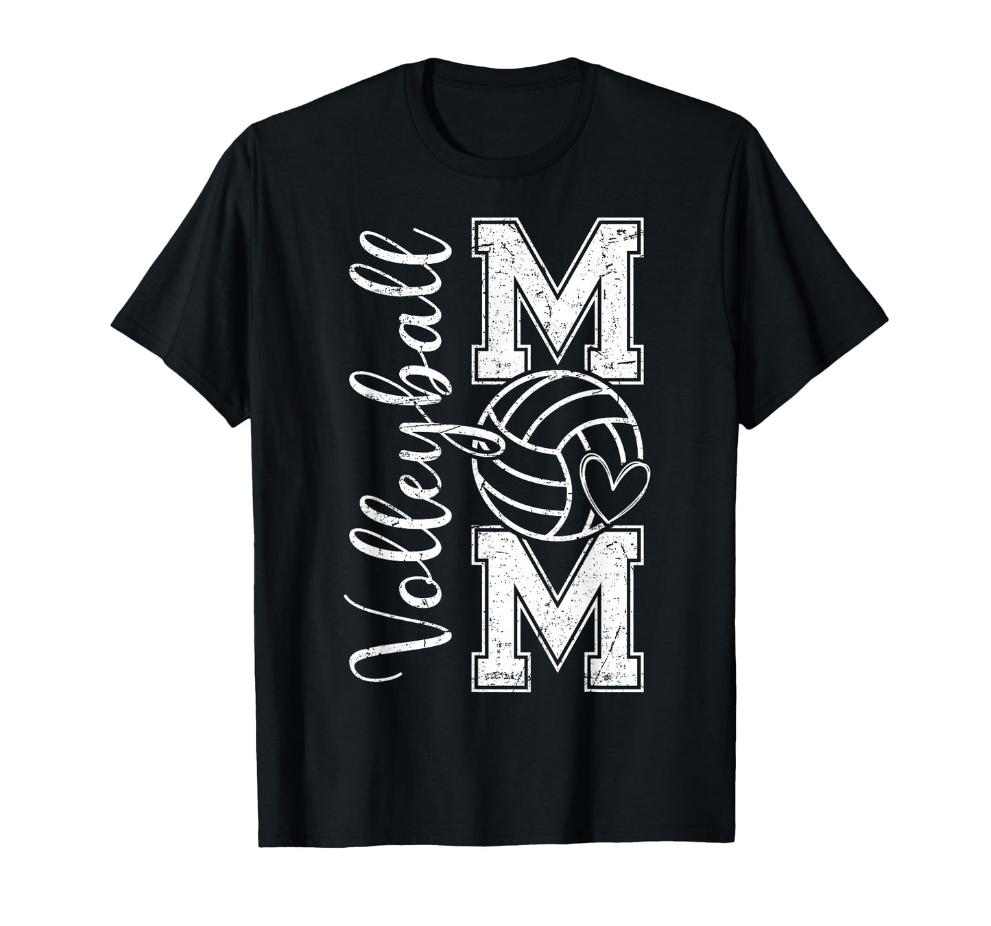 Volleyball Mom Game Day Vibes Mothers Day Volleyball Mother T-Shirt