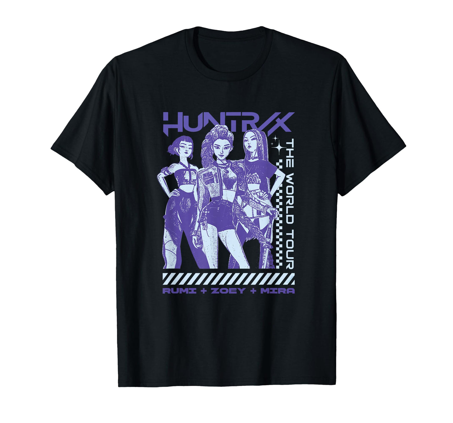 Kpop Demon Hunters The World Tour Officially Licensed T-Shirt