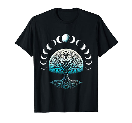 Tree Phases Of The Moon T-Shirt