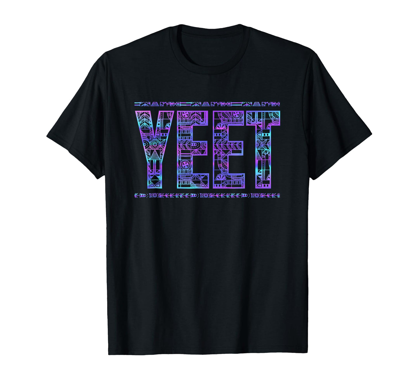 Yeet Tribal Vintage Funny Saying Meme Slang Women Youth T-Shirt