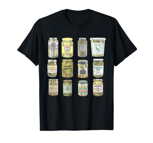 Vintage Canned Pickles Lovers T-Shirt