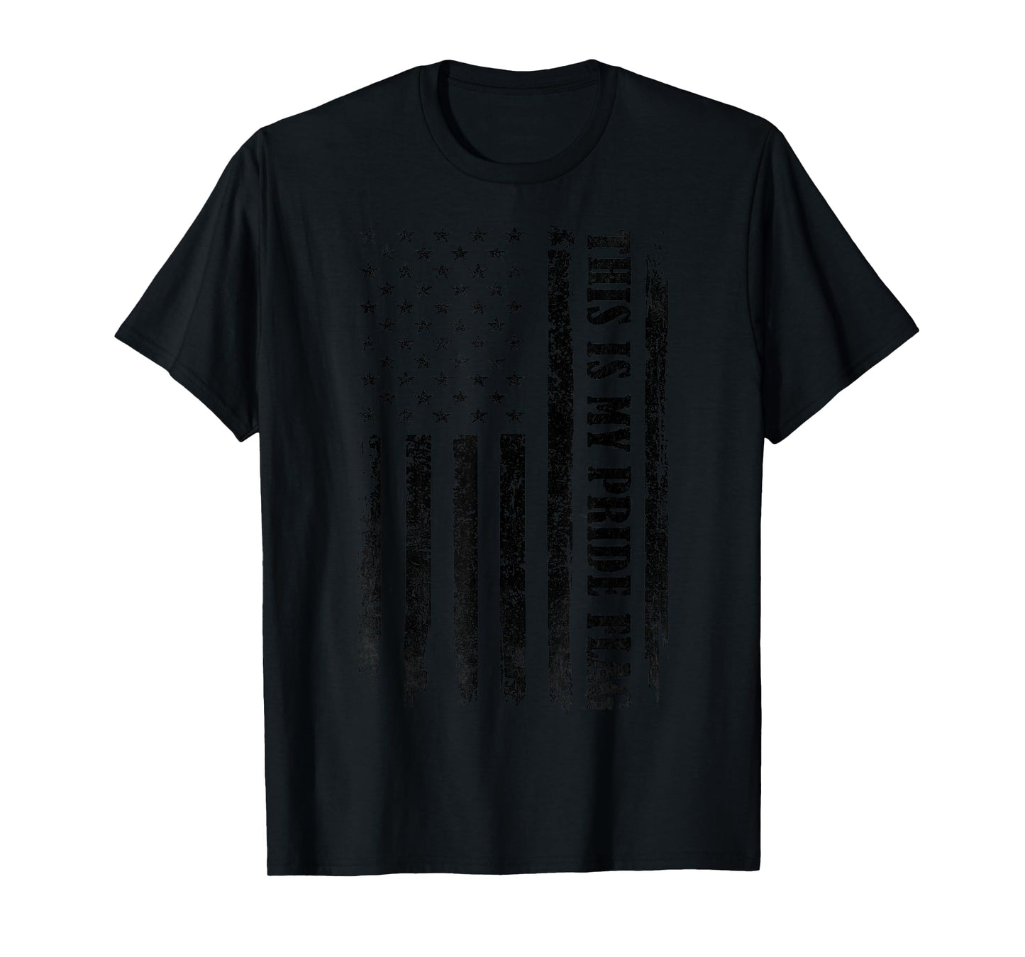This is My Pride Flag USA American 4th of July Patriotic T-Shirt