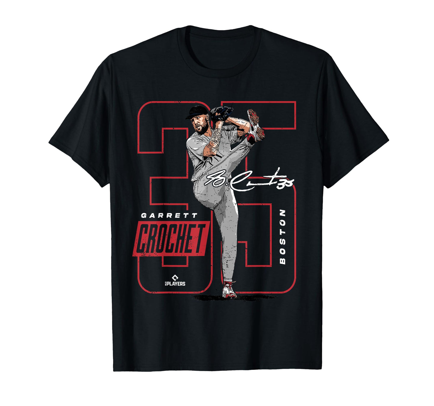 Garrett Crochet | Boston Baseball Players | MLBGCR202M T-Shirt