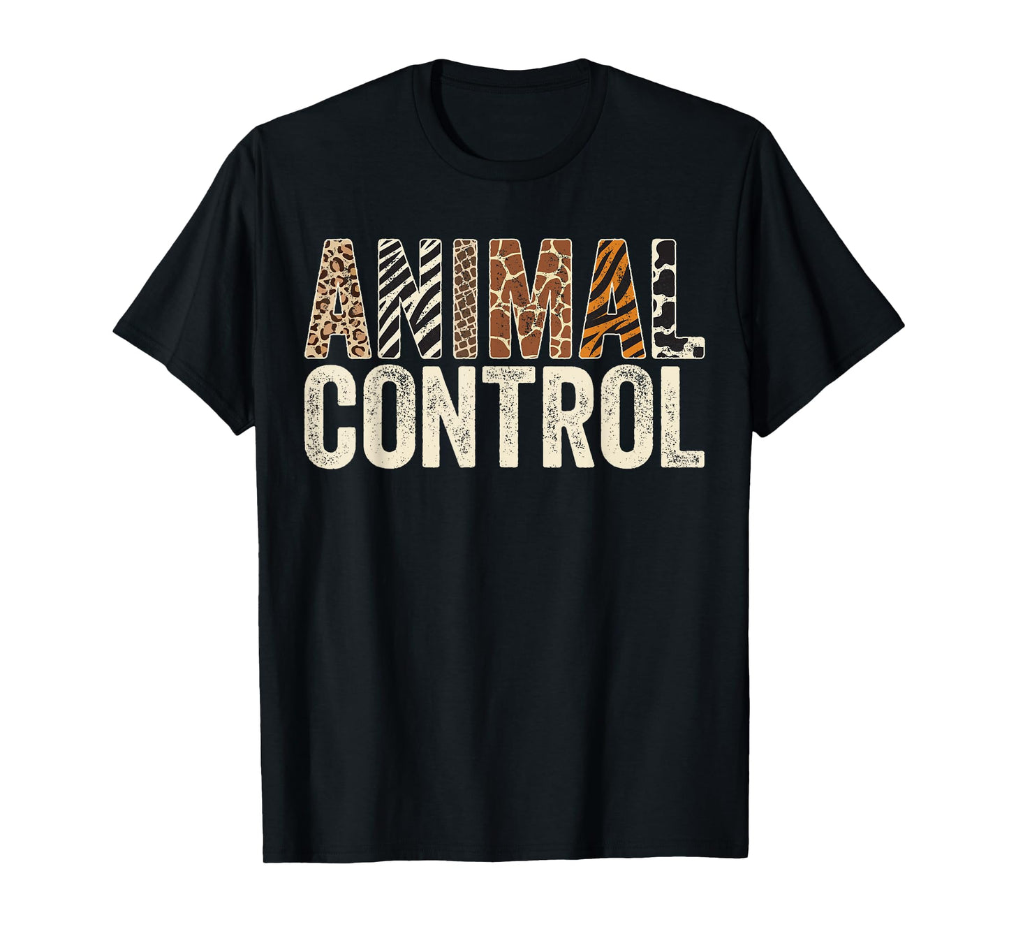 Animal Control Funny Halloween Costume Zoo Party Matching T-Shirt