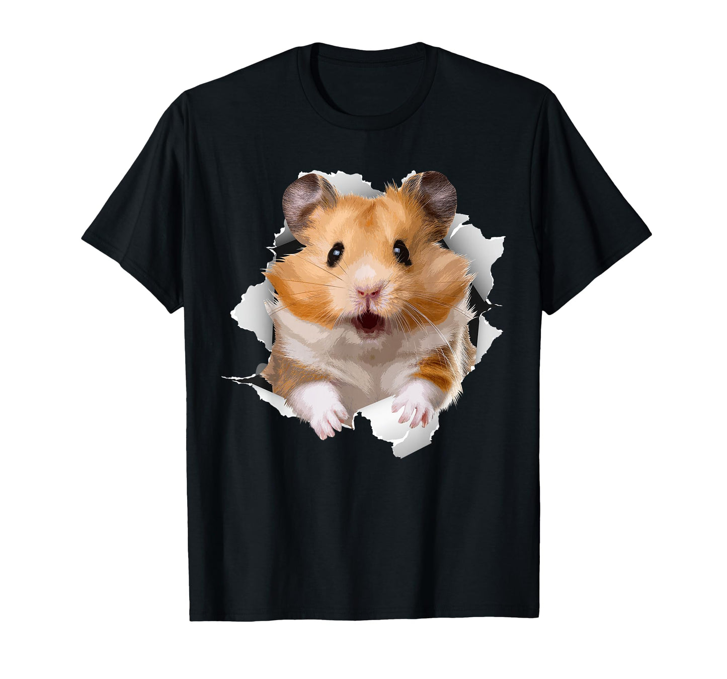 Cute Hamster Design for Men Women Kids Animal Hamster Lovers T-Shirt