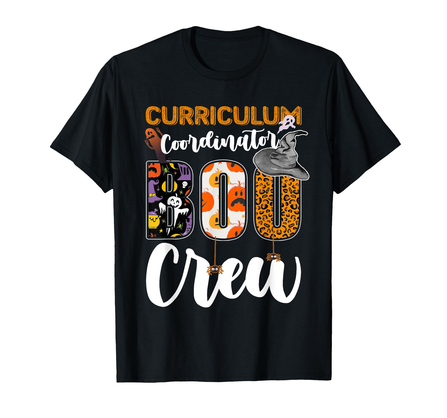 Curriculum Coordinator Boo Crew Halloween Matching T-Shirt