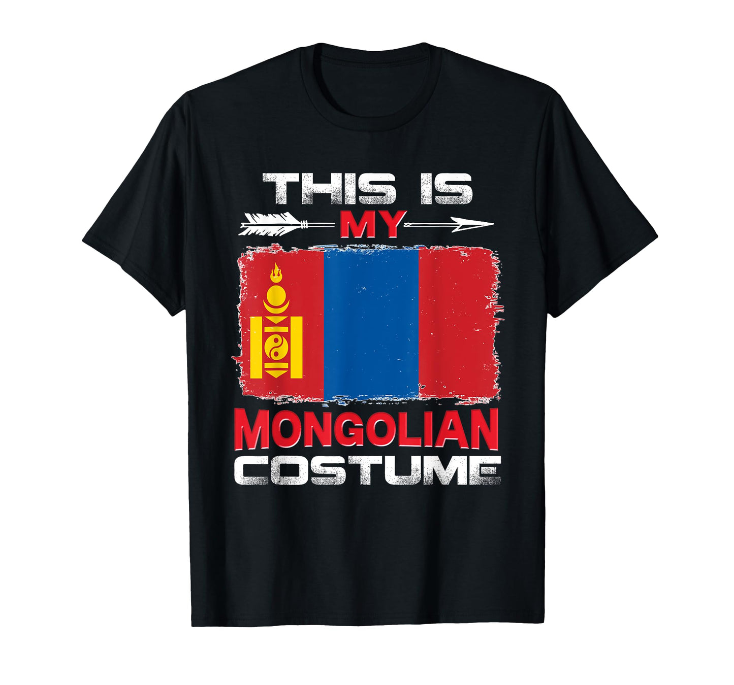This Is My Mongolian Costume Mongolia T-Shirt