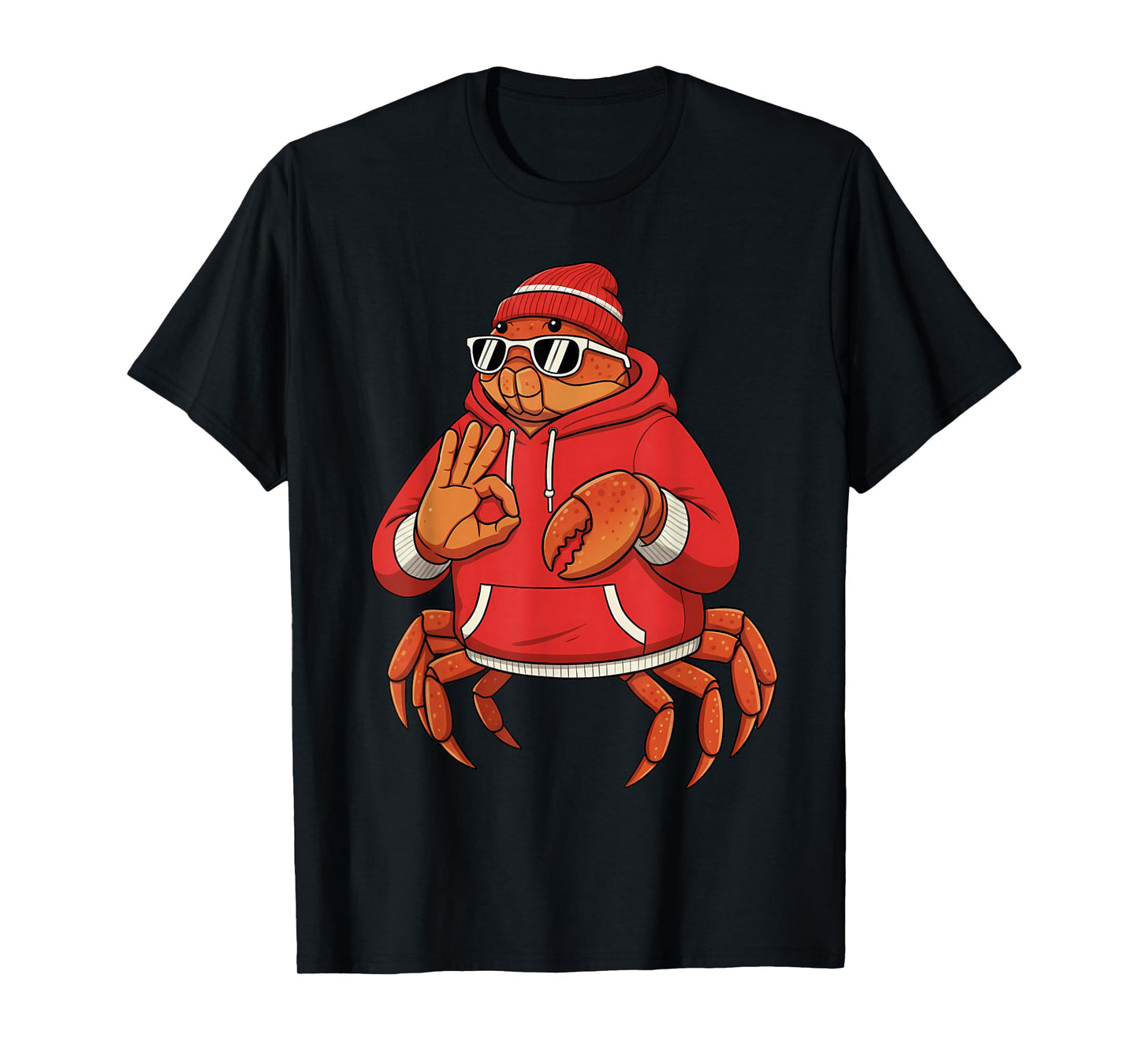 Six Seven Meme Retro Vintage Crab 67 Funny Gen Z Apha T-Shirt