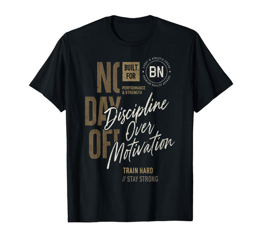 Y2K Fitness Quote Gym Training Discipline Yoga Sport Workout T-Shirt