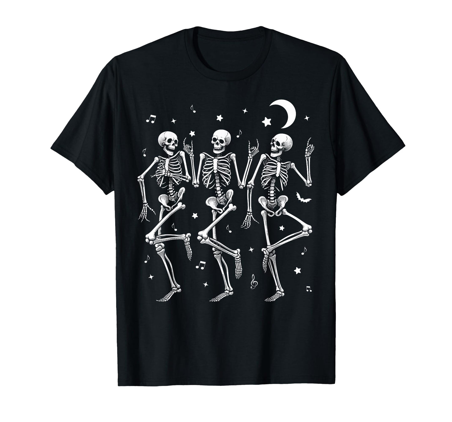 Dancing Skeletons Halloween Funny Skeleton Dance Halloween T-Shirt