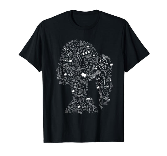 Woman In Science - Chemistry Student Biologist Chemist T-Shirt