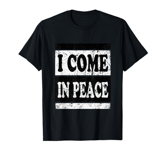 Funny I Come In Peace I'm Peace Matching Couples Costume T-Shirt
