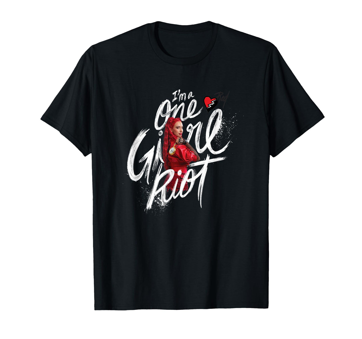 Disney Descendants: The Rise Of Red I'm A One Girl Riot Red T-Shirt