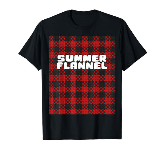 Funny Flannel T-Shirt
