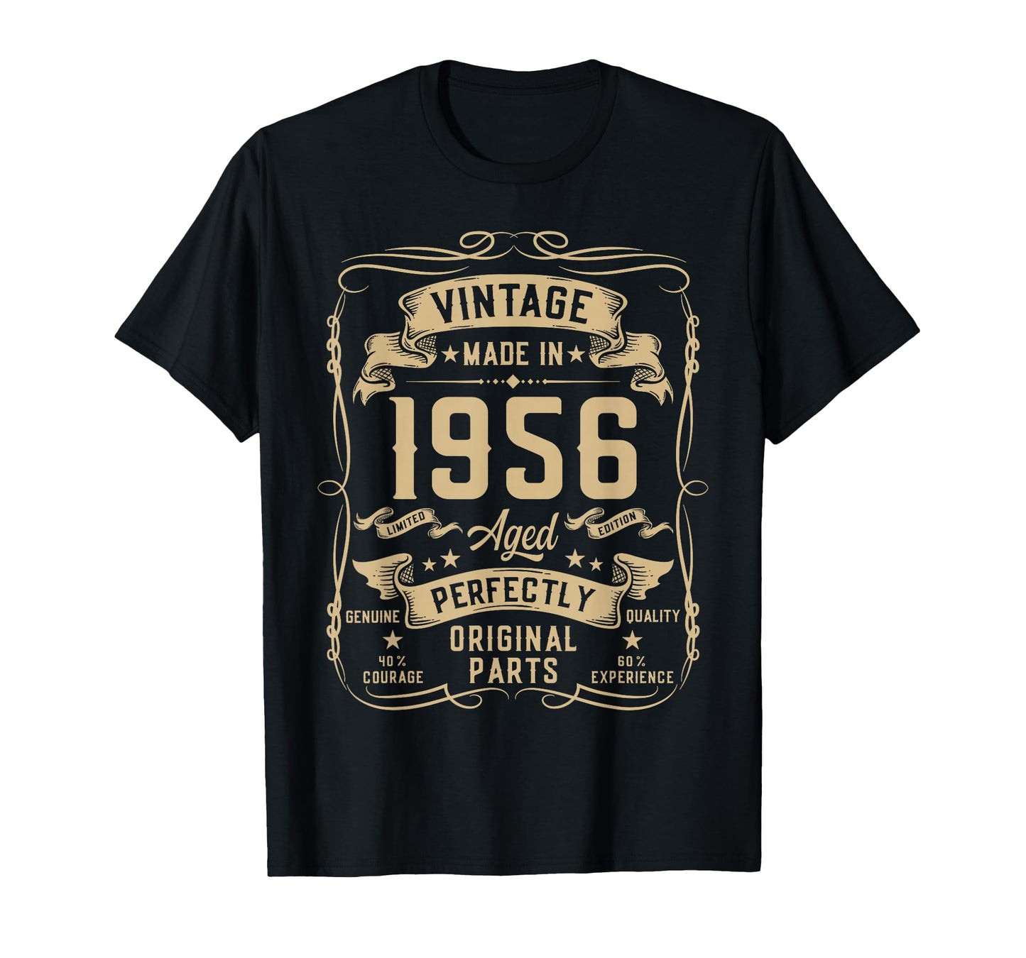 Vintage 1956 69yr 69th Birthday Gifts for Men 69 Years Old T-Shirt