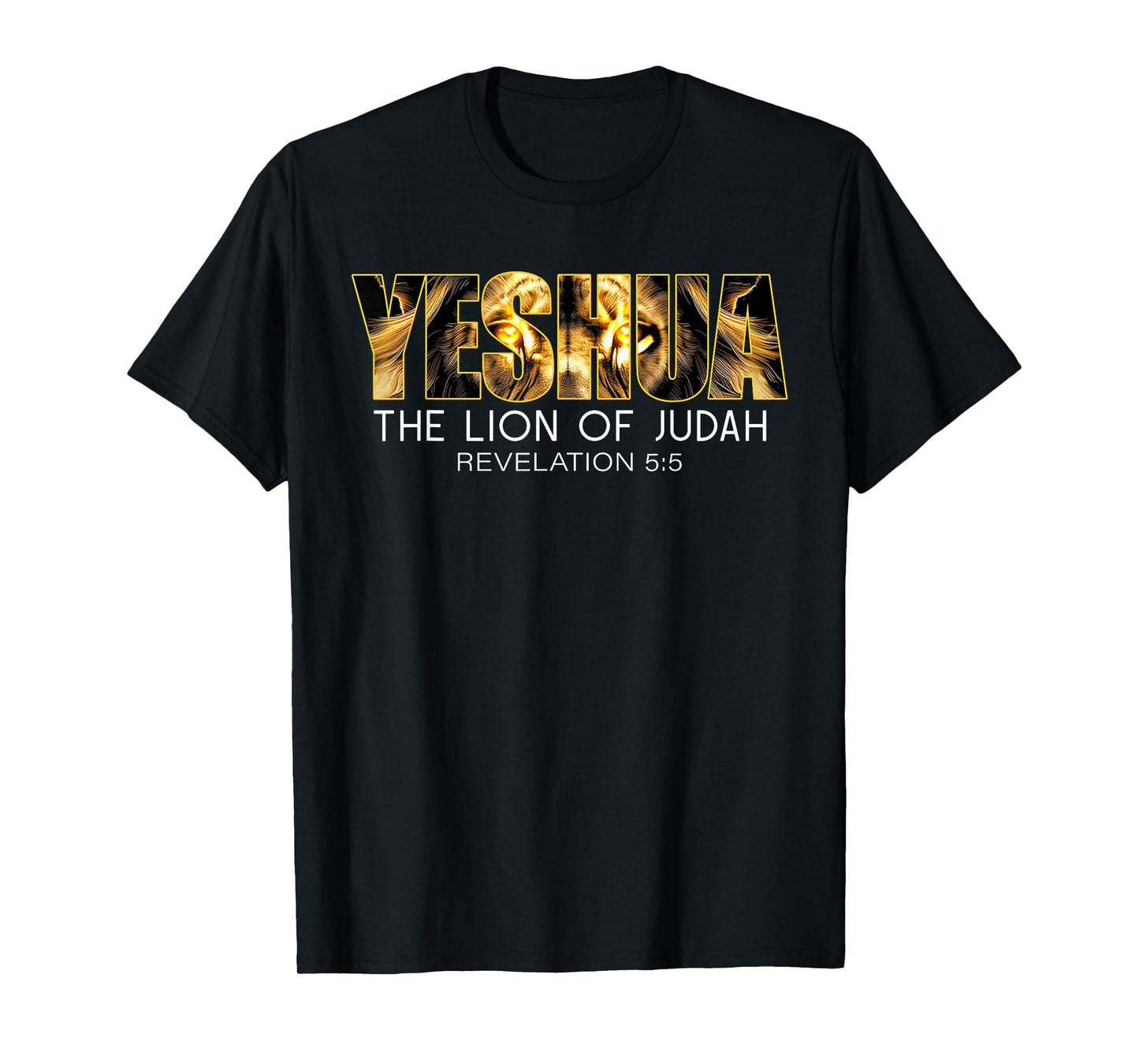 Yeshua Lion of Judah Jesus Religious Christian Revelation T-Shirt