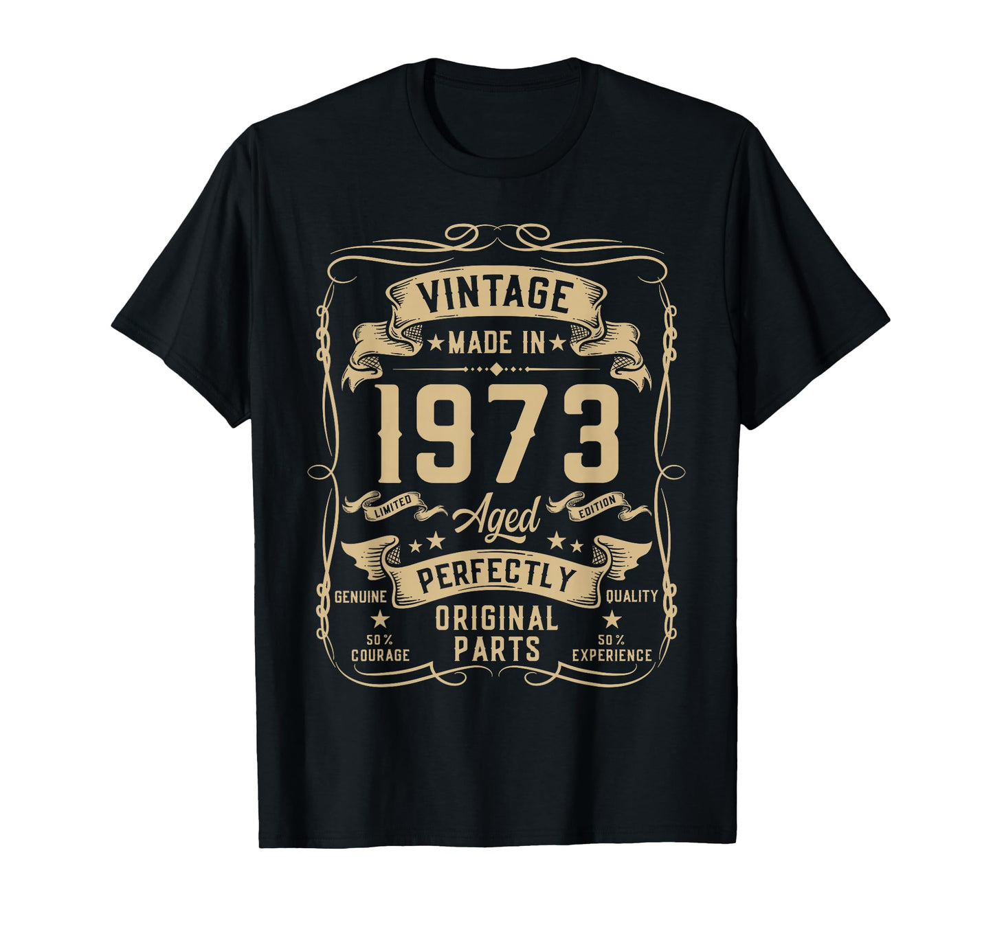 Vintage 1973 53yr 53rd Birthday Gifts for Men 53 Years Old T-Shirt