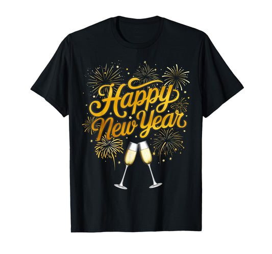 New Years Eve Party Supplies NYE 2026 Happy New Year T-Shirt