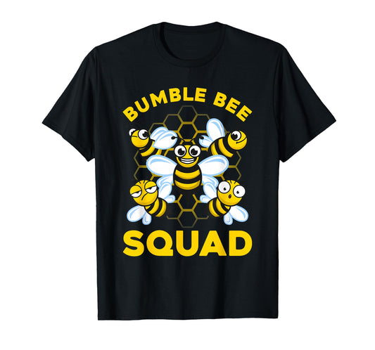 Cute Bumble Bee Art For Men Women Kids Bee Keeper Bumblebee T-Shirt
