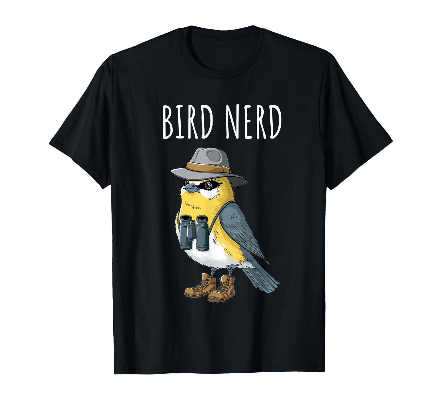 Bird Nerd Funny Bird Watching Birding Bird Lover Watcher T-Shirt