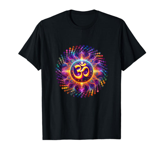 Om Ohm Aum Symbol Spiritual Yoga T-Shirt