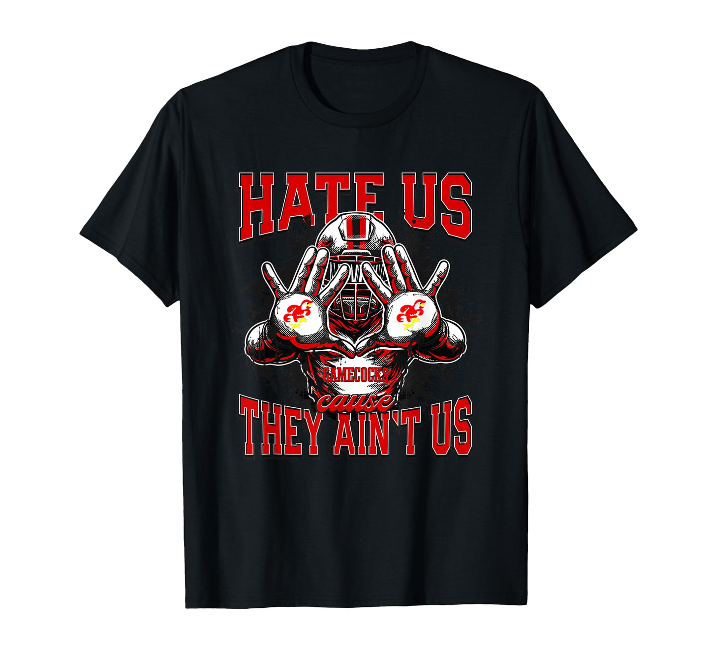 Screven County Gamecocks Logo Hate Us Cause They Ain't HS T-Shirt