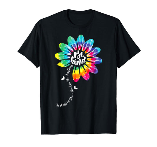 UNITY DAY Orange Anti Bullying Be Kind Kindness Tie Dye T-Shirt