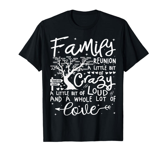 Family Reunion 2025 Shirt Family Matching Reunion Party T-Shirt