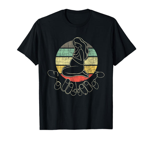 Retro Doula Midwifery - Midwives Childbirth Labor Assistant T-Shirt